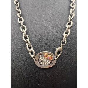 SWEET Kitten Rhinestone Necklace